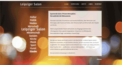 Desktop Screenshot of leipzigersalon.de